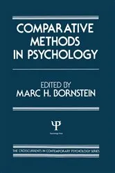 Book cover of Comparative Methods in Psychology by M. H. Bornstein