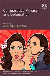 Book cover of Comparative Privacy and Defamation by András Koltay