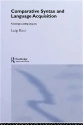 Book cover of Comparative Syntax and Language Acquisition by Unknown