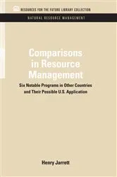 Book cover of Comparisons in Resource Management by Henry Jarrett
