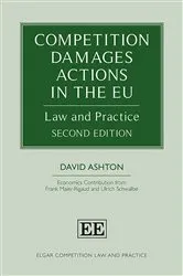 Book cover of Competition Damages Actions in the EU (2nd ed.) by David Ashton