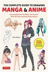 Book cover of Complete Guide to Drawing Manga & Anime by Date Naoto