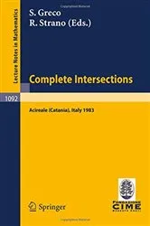 Book cover of Complete Intersections by S. Greco