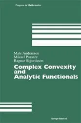 Book cover of Complex Convexity and Analytic Functionals by Mats Andersson