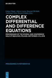 Book cover of Complex Differential and Difference Equations by Galina Filipuk
