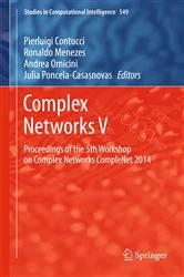 Book cover of Complex Networks V by Pierluigi Contucci