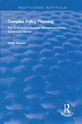 Book cover of Complex Policy Planning by Philip Haynes