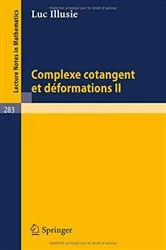 Book cover of Complexe Cotangent et Deformations II by L. Illusie