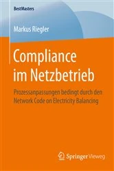 Book cover of Compliance im Netzbetrieb by Markus Riegler