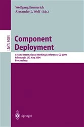 Book cover of Component Deployment by Wolfgang Emmerich