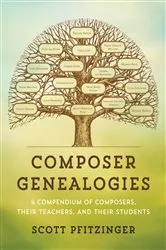 Book cover of Composer Genealogies by Scott Pfitzinger