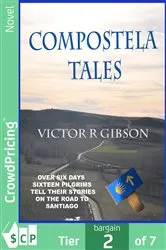 Book cover of COMPOSTELA TALES by VICTOR GIBSON