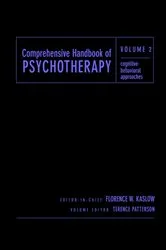 Book cover of Comprehensive Handbook of Psychotherapy, Cognitive-Behavioral Approaches by Florence W. Kaslow