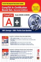 Book cover of CompTIA A+ Certification Boxed Set, Second Edition (Exams 220-801 & 220-802) (2nd ed.) by Jane Holcombe