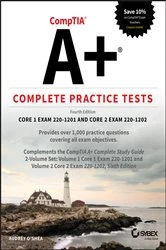 Book cover of CompTIA A+ Complete Practice Tests (4th ed.) by Audrey O'Shea