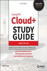 Book cover of CompTIA Cloud+ Study Guide (3rd ed.) by Ben Piper