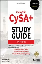 Book cover of CompTIA CySA+ Study Guide (2nd ed.) by Mike Chapple