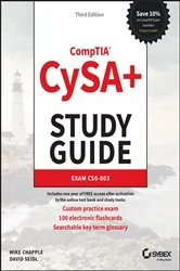 Book cover of CompTIA CySA+ Study Guide (3rd ed.) by Mike Chapple