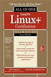 Book cover of CompTIA Linux+ Certification All-in-One Exam Guide: Exam XK0-004 by Ted Jordan