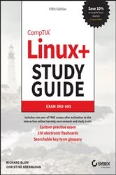 Book cover of CompTIA Linux+ Study Guide (5th ed.) by Richard Blum