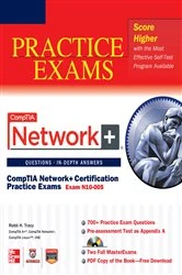 Book cover of CompTIA Network+ Certification Practice Exams (Exam N10-005) by Robb H. Tracy