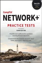 Book cover of CompTIA Network+ Practice Tests (3rd ed.) by Craig Zacker