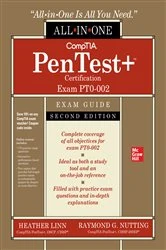 Book cover of CompTIA PenTest+ Certification All-in-One Exam Guide, Second Edition (Exam PT0-002) (2nd ed.) by Heather Linn