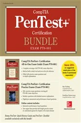 Book cover of CompTIA PenTest+ Certification Bundle (Exam PT0-001) by Raymond Nutting