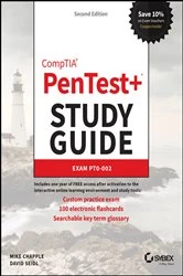 Book cover of CompTIA PenTest+ Study Guide (2nd ed.) by Mike Chapple