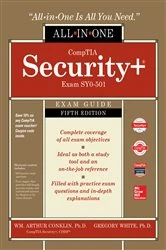 Book cover of CompTIA Security+ All-in-One Exam Guide, Fifth Edition (Exam SY0-501) (5th ed.) by Wm. Arthur Conklin