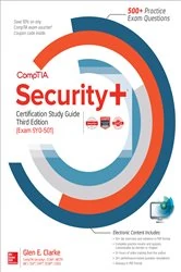 Book cover of CompTIA Security+ Certification Study Guide, Third Edition (Exam SY0-501) (3rd ed.) by Glen E. Clarke