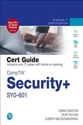 Book cover of CompTIA Security+ SY0-601 Cert Guide uCertify Labs Access Code Card (5th ed.) by Omar Santos
