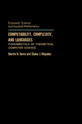 Book cover of Computability, Complexity, and Languages by Martin D. Davis