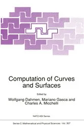 Book cover of Computation of Curves and Surfaces by Wolfgang Dahmen