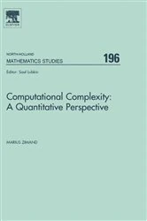 Book cover of Computational Complexity: A Quantitative Perspective by Marius Zimand