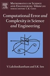 Book cover of Computational Error and Complexity in Science and Engineering by Vangipuram Lakshmikantham