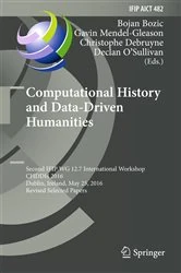 Book cover of Computational History and Data-Driven Humanities by Bojan Bozic