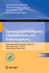 Book cover of Computational Intelligence, Communications, and Business Analytics by Jyotsna Kumar Mandal