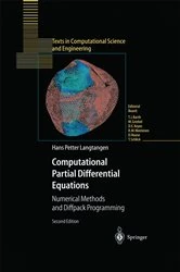 Book cover of Computational Partial Differential Equations (2nd ed.) by Hans P. Langtangen