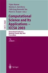 Book cover of Computational Science and Its Applications - ICCSA 2003 by Vipin Kumar