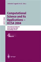 Book cover of Computational Science and Its Applications -- ICCSA 2004 by Antonio Laganà