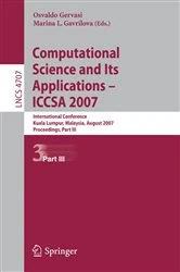 Book cover of Computational Science and Its Applications - ICCSA 2007 by Osvaldo Gervasi