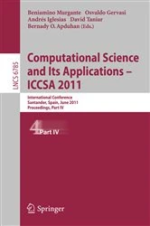 Book cover of Computational Science and Its Applications - ICCSA 2011 by Beniamino Murgante