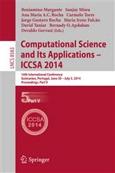 Book cover of Computational Science and Its Applications - ICCSA 2014 by Beniamino Murgante