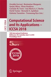 Book cover of Computational Science and Its Applications – ICCSA 2018 by Osvaldo Gervasi
