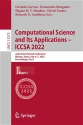 Book cover of Computational Science and Its Applications – ICCSA 2022 by Osvaldo Gervasi