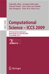 Book cover of Computational Science – ICCS 2009 by Gabrielle Allen