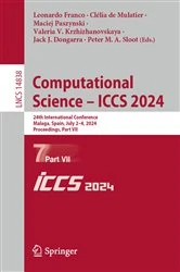 Book cover of Computational Science – ICCS 2024 by Leonardo Franco