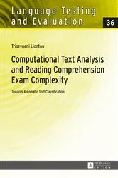 Book cover of Computational Text Analysis and Reading Comprehension Exam Complexity by Günther Sigott