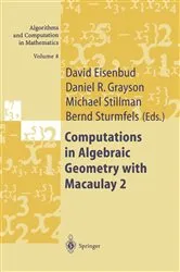 Book cover of Computations in Algebraic Geometry with Macaulay 2 by David Eisenbud